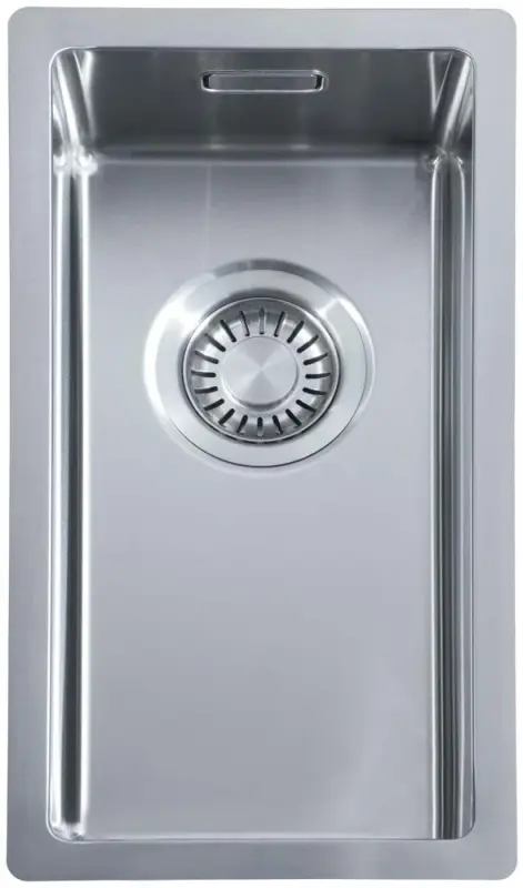 ABK Bingara majhen inox umivalnik 20x40 cm za vgradnjo na ravni, podvgradnjo in nadvgradnjo BIN20FVI