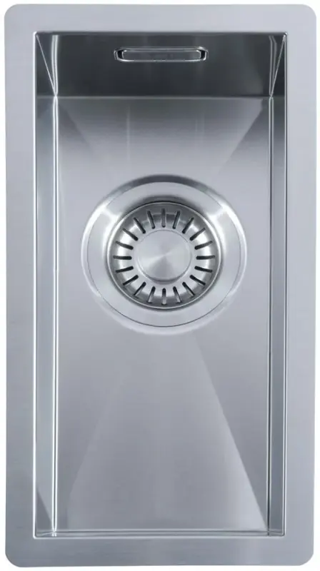 ABK Baronga majhno pomivalno korito iz nerjavečega jekla 16x34 cm za vgradnjo, podgradnjo in nadgradnjo BAR16FVI