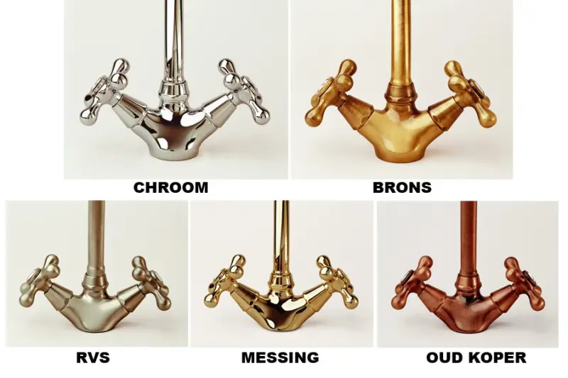 Nostalgische kuhinjska pipa Bronasta V1979BRST