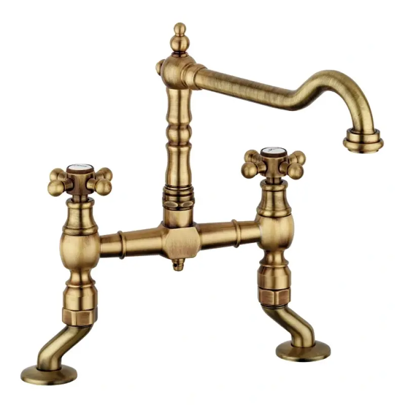 Nostalgische kuhinjska pipa nerjaveče jeklo V1979RVSST