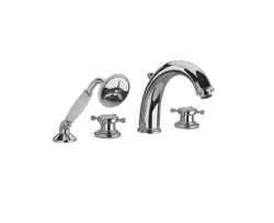 Huber Victorian 4-gats Thermostatische Badkraan met Douchegarnituur RVS VTT760102A

Huber Victorian 4-luknjična termostatska kopalniška pipa s kompletom za prhanje iz nerjavnega jekla VTT7601