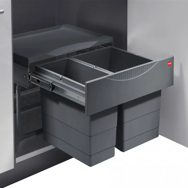 Hailo Tandem S 2 Koš za smeti 1153449212