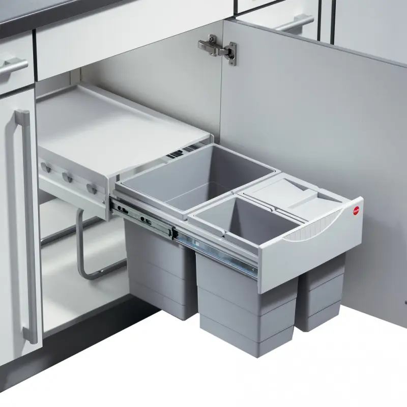 Hailo Tandem S 3 Koš za smeti 1x18+2x8,5 ltr 1153449232