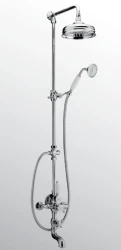 Huber Victoriaans Thermostatische Bad/Doucheset Roestvrij Staal 1154958052