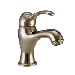 Huber Victoriaan Wastafelmengkraan Goud VM0005102G