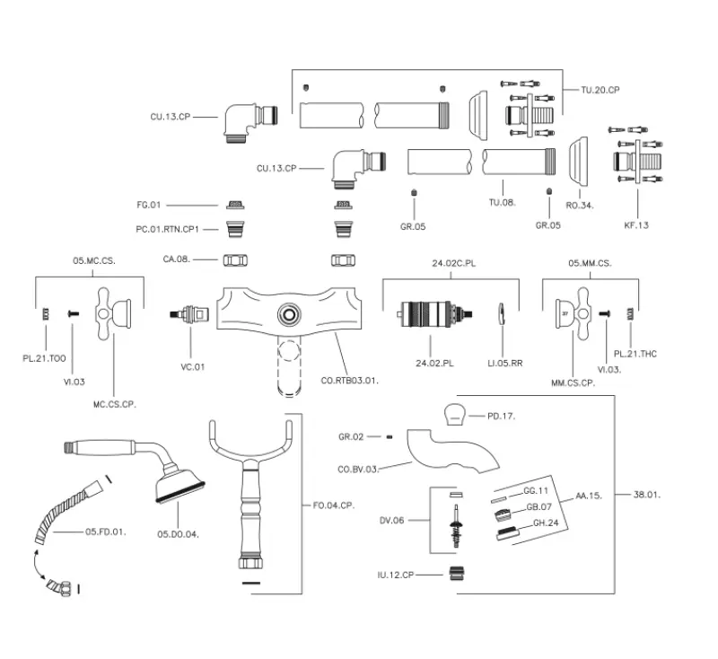 Huber Croisette Badmengkraan op Pilaar Goud CST390102G

Huber Croisette kopalniška mešalna pipa na stebru Zlato CST390102G