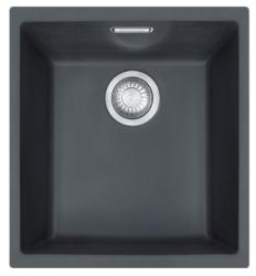 Franke Sirius 2 S2D 110.34 plastično črno pomivalno korito 34x41cm vgradnja 125.0252.227