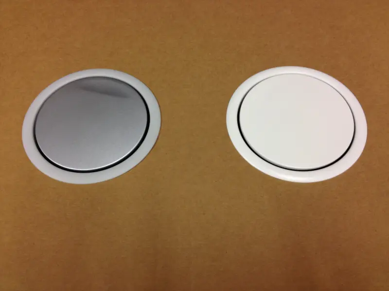 EVOline Port 3 Vgradna vtičnica z ozemljitvijo, bel pokrov