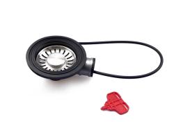 Franke naprava za samodejno praznjenje za pomivalno korito s Turbo plugom  MO za pritiskalni gumb 112.0307.020