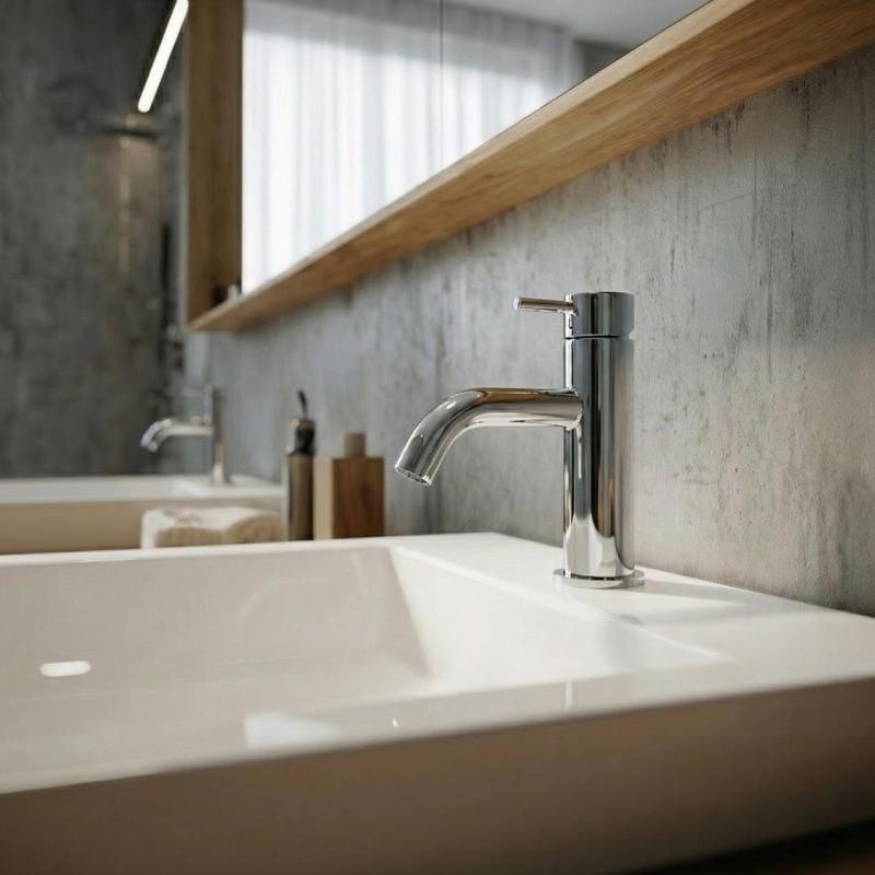 Waterevolution Flow umivalna pipa krom T11001