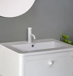 Waterevolution Flow umivalniška pipa mat bela T110BR