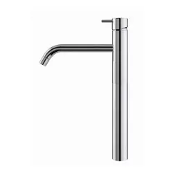 Waterevolution Flow umivalnikova pipa visok izliv za umivalnike vključno s klik čepom krom T11501