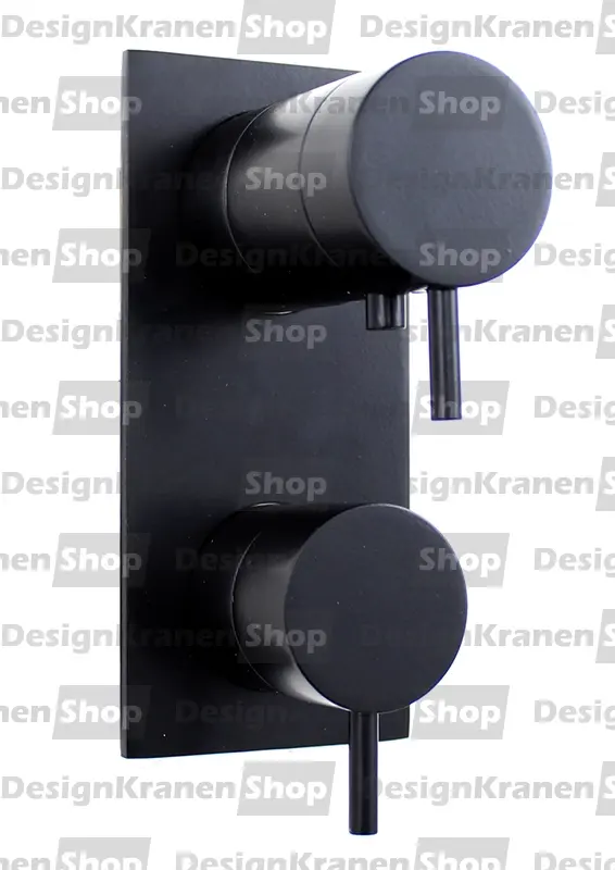 Waterevolution Flow inbouw douchethermostaat met 3 uitgangen mat zwart T136TBPR

Sloveens: Waterevolution Flow vgradni termostat za tuš s 3 izhodi mat črna T136TBPR