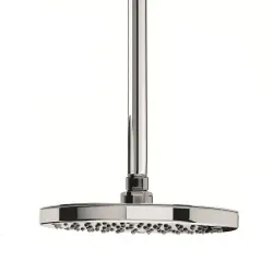 Waterevolution Flow hoofddouche 250 mm met plafondaansluiting chroom T164201