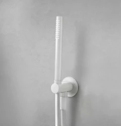 Waterevolution Flow kopalniška garnitura s stensko povezavo mat bela T1621BR