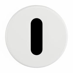 Waterevolution Flow ingebouwde wastafel met infraroodsensor op netstroom mat wit T118EEBR