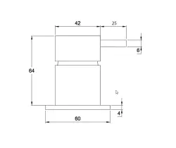 Waterevolution Flow vgradna armatura krom 1208512402