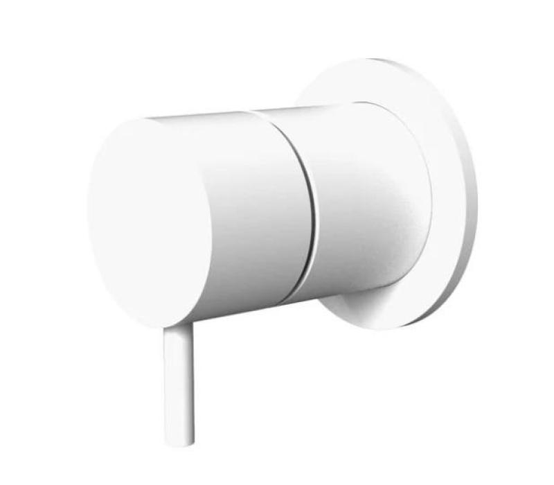 Waterevolution Flow vgradna mešalna baterija, mat bela 1208512412