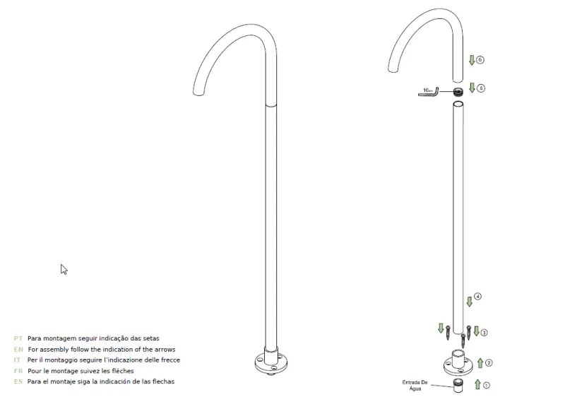 Waterevolution Flow vrijstaande wastafelkraan uitloop chroom T167701

Waterevolution Flow prostostoječa umivalniška pipa z izlivom krom T167701