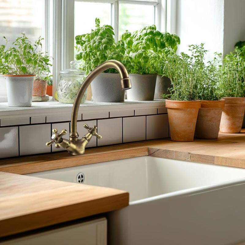 PB Nostalgijska kuhinjska pipa V1905 Bron 1208606672