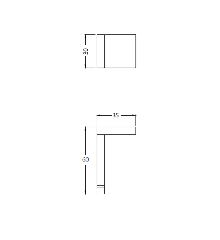 Waterevolution Deep brisač kljuka nerjavno jeklo A250IE