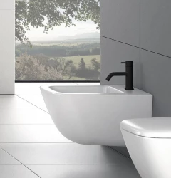Waterevolution Flow bide mešalna pipa mat črna T120PR
