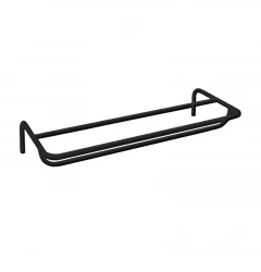 Waterevolution Flow handdoekhouder mat zwart A118PR