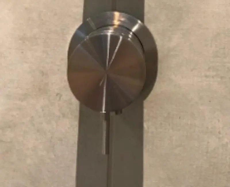 Waterevolution Flow vgradni termostat za tuš iz masivnega nerjavečega jekla z okroglim rozetom T142TBIE 1208816582