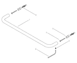 Waterevolution Flow handdoekhouder 60 cm Chroom A11201