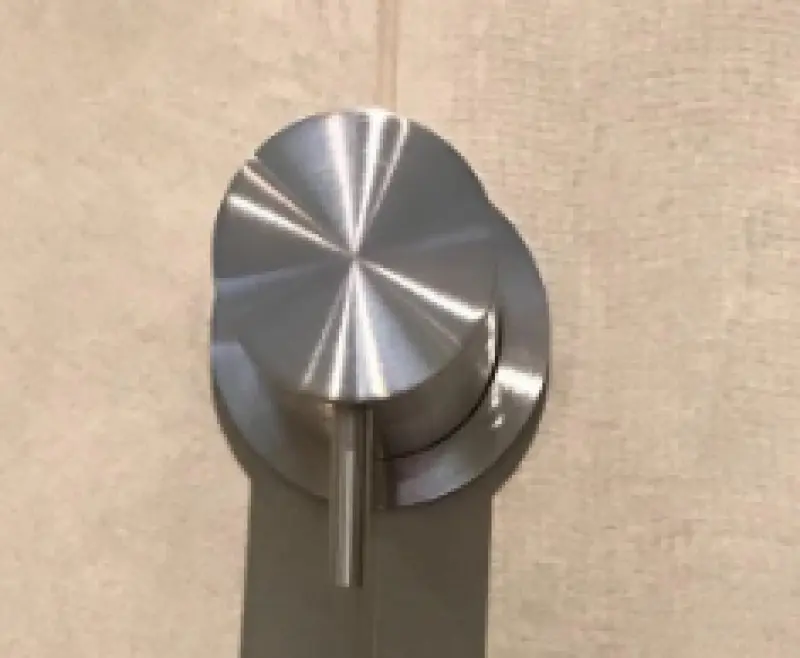 Waterevolution Flow vgradni 3-smerni preklopnik popolnoma iz nerjavečega jekla T1483SIE