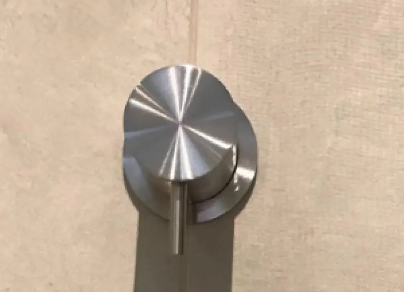 Waterevolution Flow vgrajena zaporna pipa popolnoma iz nerjavečega jekla T143RIE