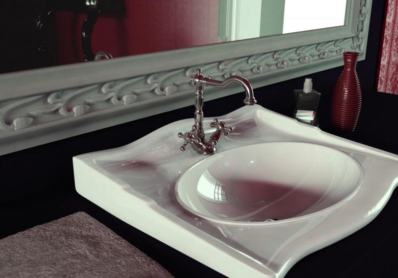 PB klasična umivalniška pipa z zvezdnimi ročaji, izliv 18,5 cm, nerjaveče jeklo 1208854972