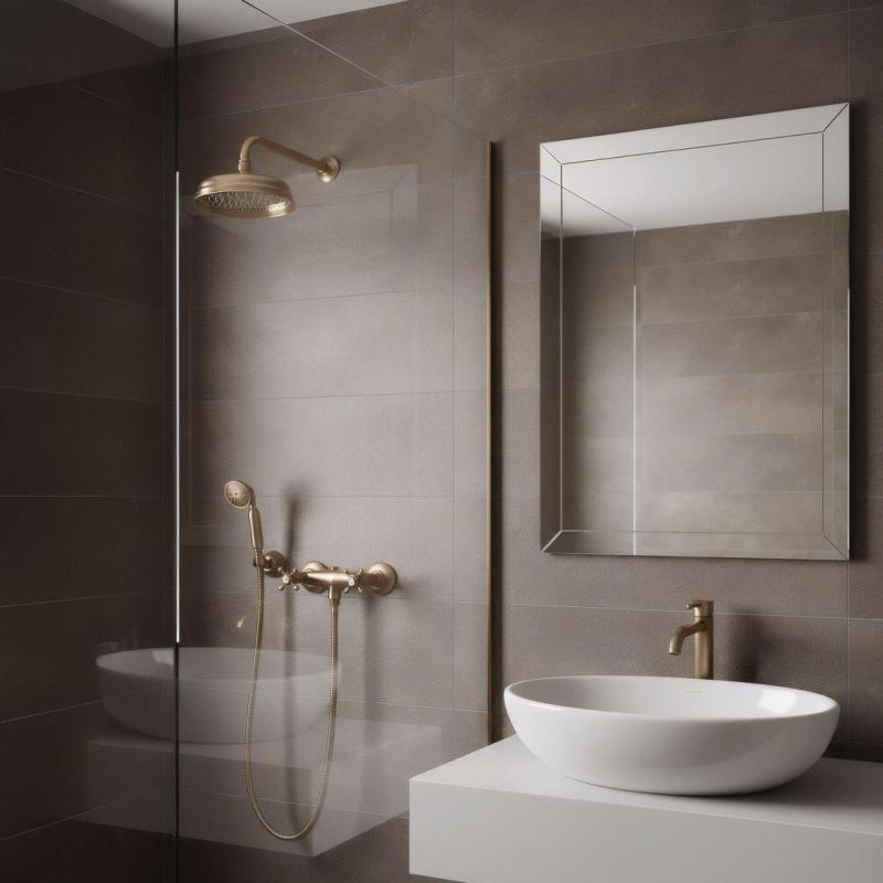 PB klasični komplet za prho s starinskimi gumbi vključno z ročno prho Bron 1208855282