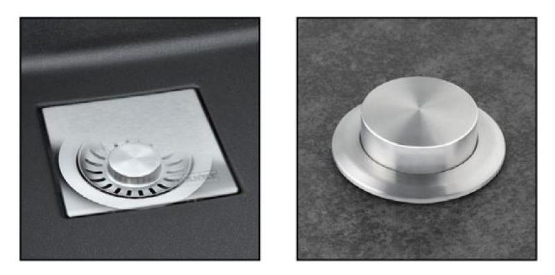 Franke Kubus KNG 110.62 pomivalno korito 72x42 siva granit vgradno z odprtino za pipo 125.0512.518