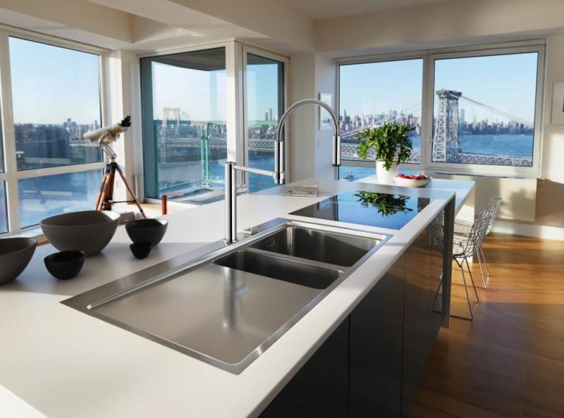 Franke Pescara Semi Pro 360 Kuhinjska armatura z gibljivim izlivom krom 115.0393.976