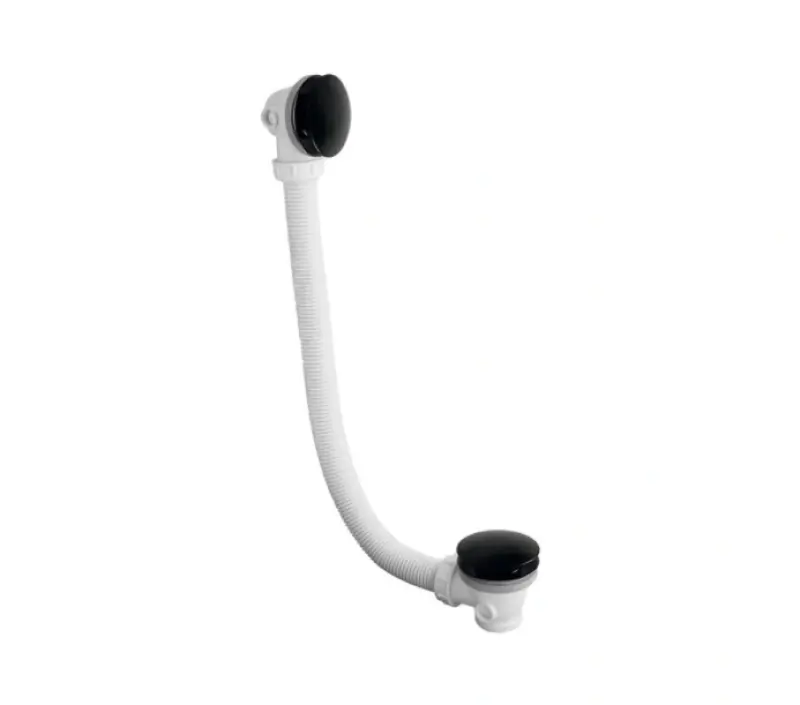 Waterevolution badafvoerset met badvulcombinatie mat zwart B1ENCHPR