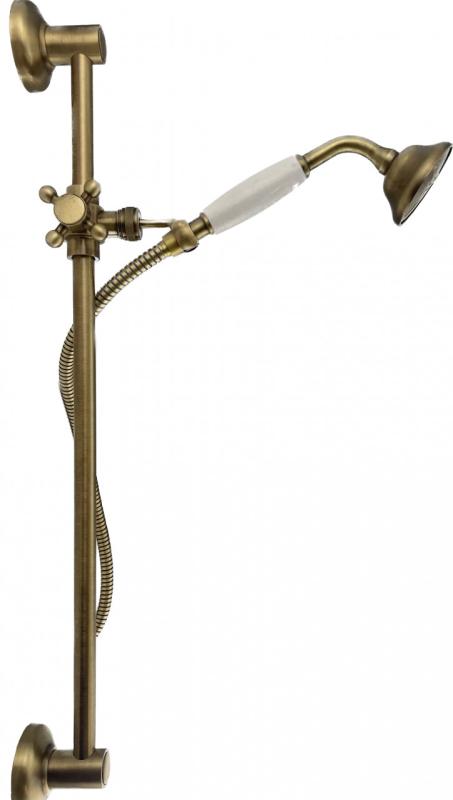 PB klasični set z drsnim nosilcem, ročno prho in pršno cevjo bron 1208899102