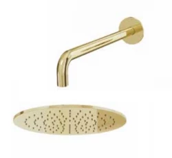 Waterevolution Flow hoofddouche 200mm met muuraansluiting Geborsteld Messing T1641LE

Waterevolution Flow nadglavna prha 200mm z zidno povezavo Krtačeno Medenina T1641LE