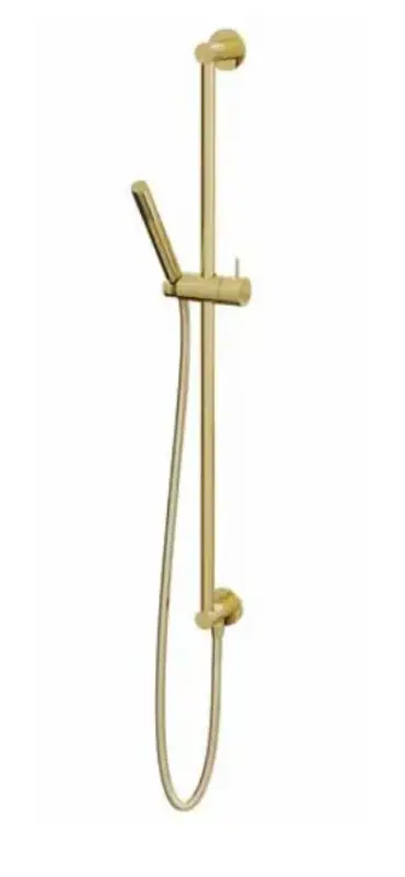 Waterevolution Flow set drsne palice z ročno prho 800mm Krtačen medenin T1661LE