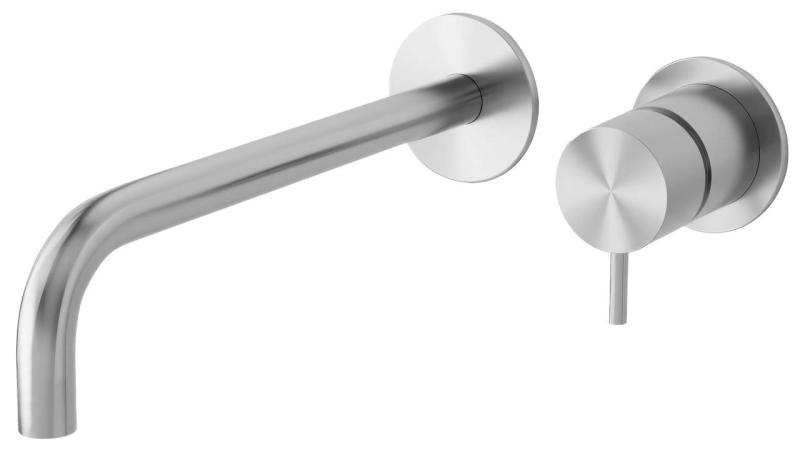 Waterevolution Flow vgradna pipa za umivalnik iz nerjavečega jekla z izlivom 21 cm T1.16BIEV2