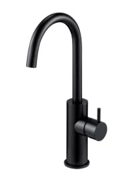 Waterevolution Flow umivalnikova armatura visok model mat črna T1121FUPR