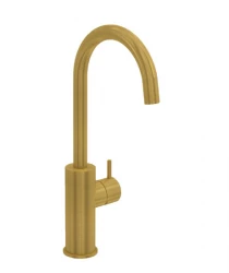Waterevolution Flow umivalnikova pipa visok model brušena medenina T1121FULE
