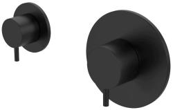 Waterevolution Flow vgradni tuš termostat z 1 preklopnim ventilom mat črna 1208920978