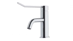 Waterevolution Flow umivalnikova pipa PVD light gold T111WGE