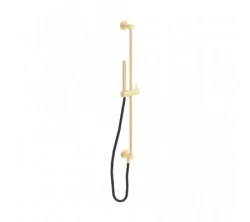 Waterevolution Flow glijstangset met handdouche 800 mm Light Gold T1661WGE