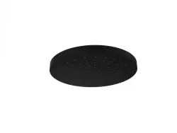 SB Rubinetterie Deževna prha Eco Air varčna glava prhe 25 cm kovina mat črna 1208946742