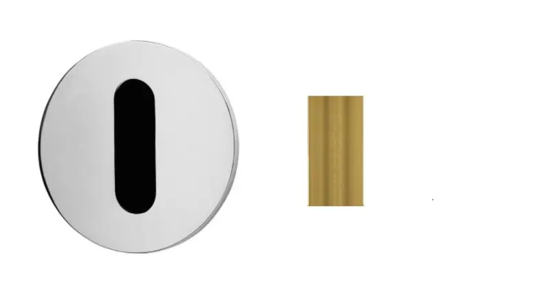 Waterevolution Flow ingebouwde wastafel met infraroodsensor op netstroom geborsteld messing T118EELE