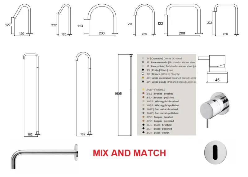 Waterevolution Flow inbouw wastafelkraan met infraroodsensor op batterijen chroom T118EB01