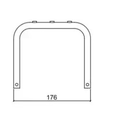 Waterevolution Flow Dubbele wc-toiletrolhouder mat wit A131BRV2