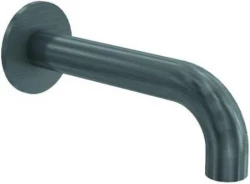 Waterevolution Flow baduitloop 15 cm volledig Gun Metal T167115GME